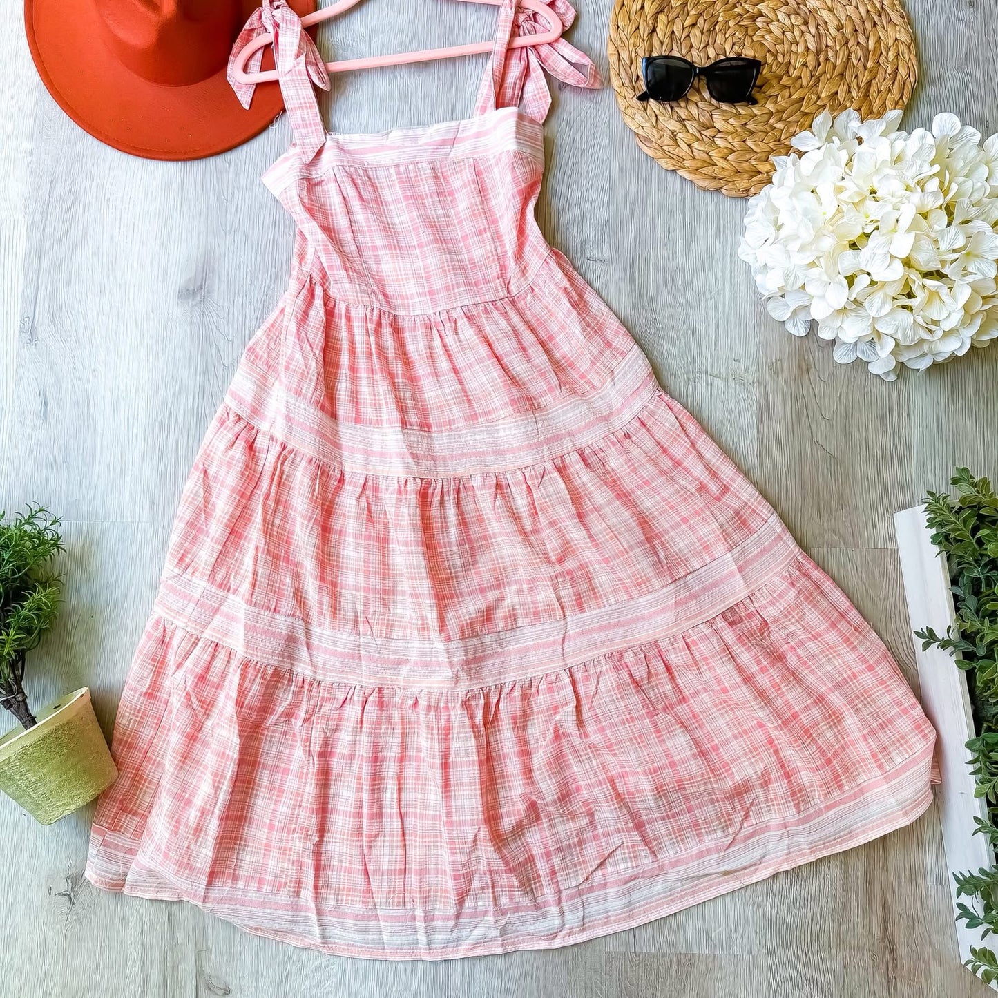 Umgee Plaid Dress
