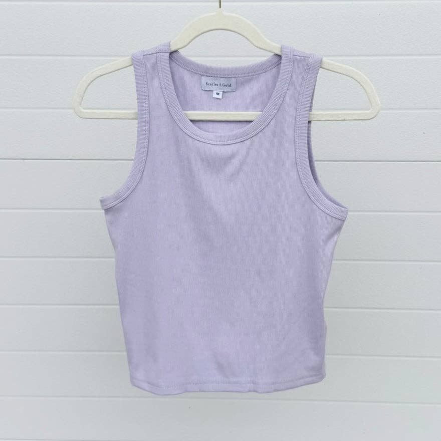 The Alli Ribbed Tank | BLANK