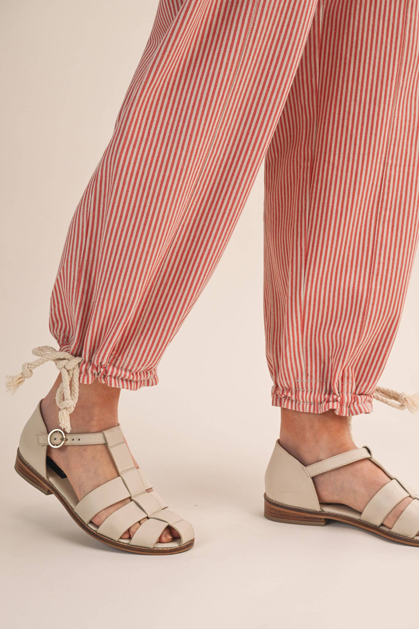 STRIPED PARACHUTE PANTS MP4690