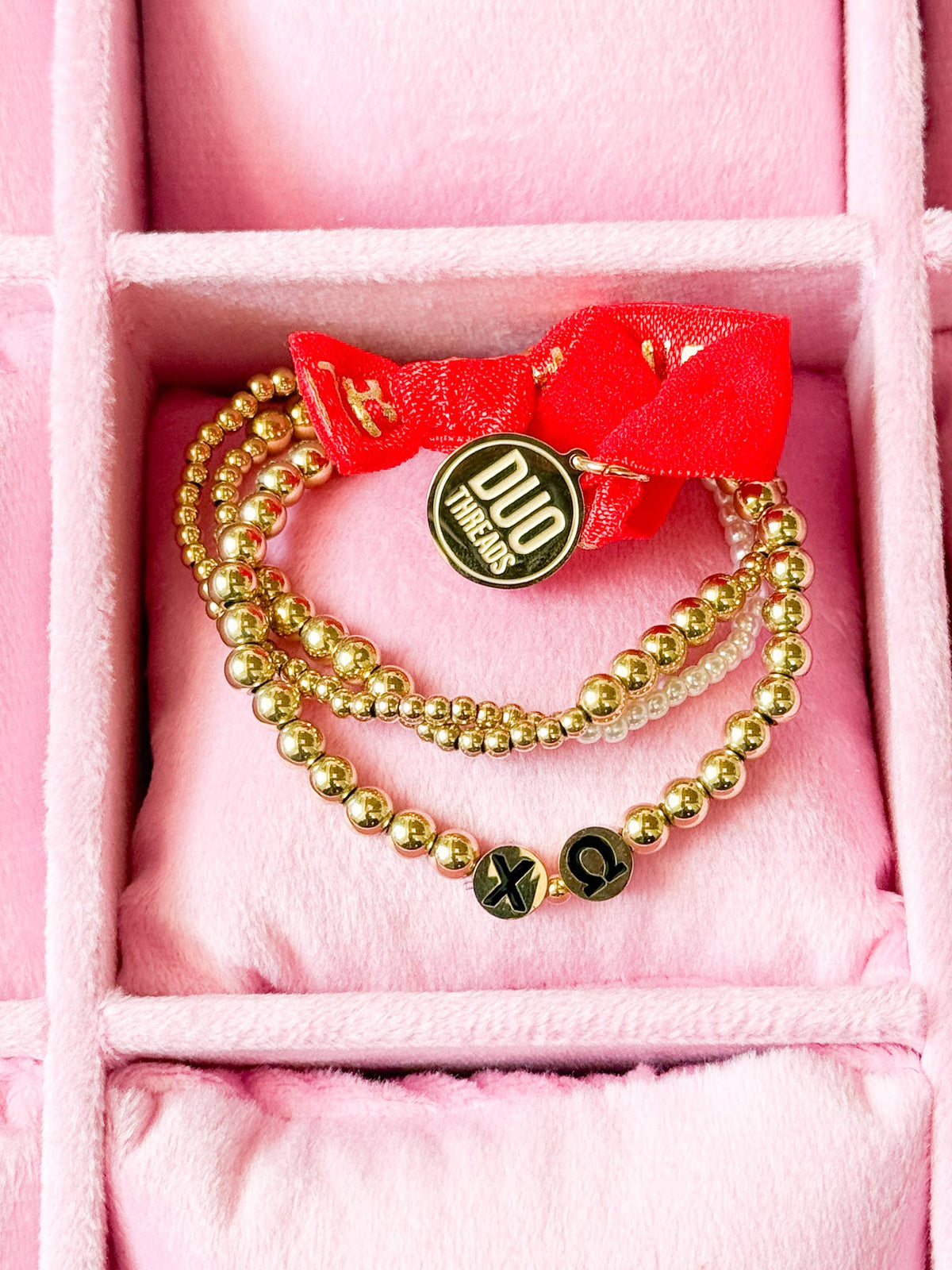 The Everyday Gold Bracelet Sorority Stack