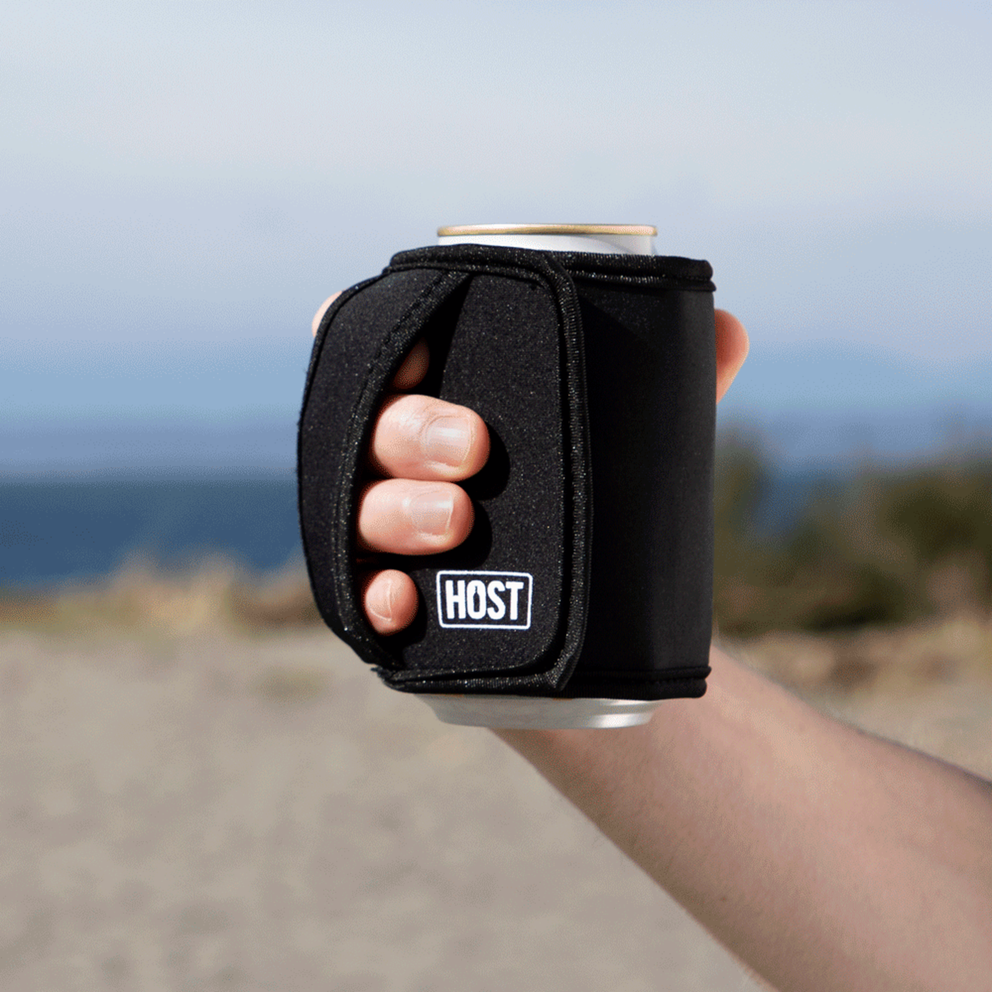 Insta Chill Sleeve with Cooling Gel Standard Cans in Black
