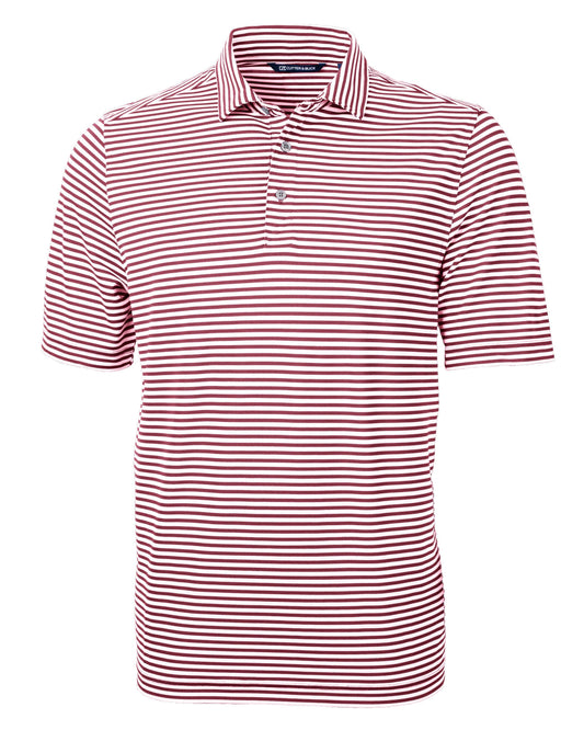 Cutter & Buck Virtue Eco Pique Stripe Recycled Men's Polo