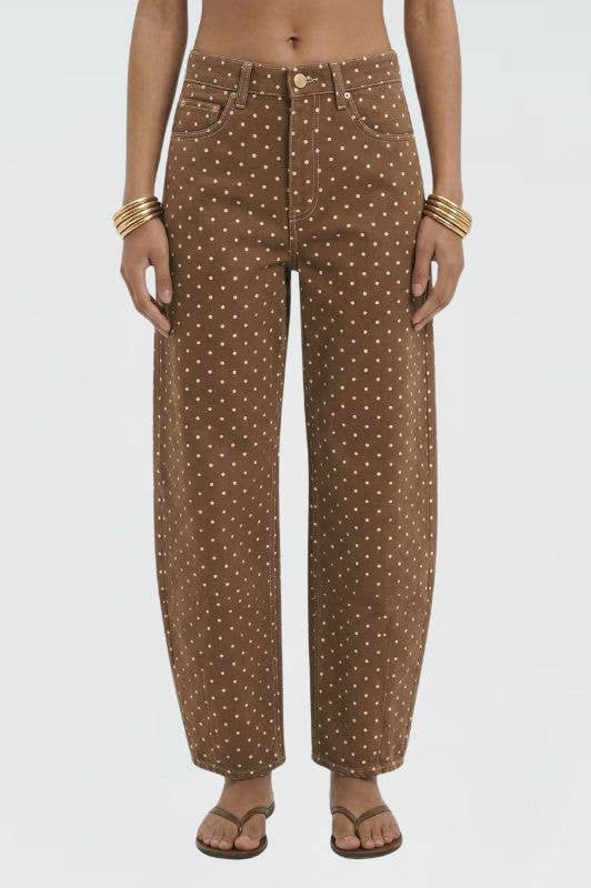 CP12376 - BARREL-LEG PANTS