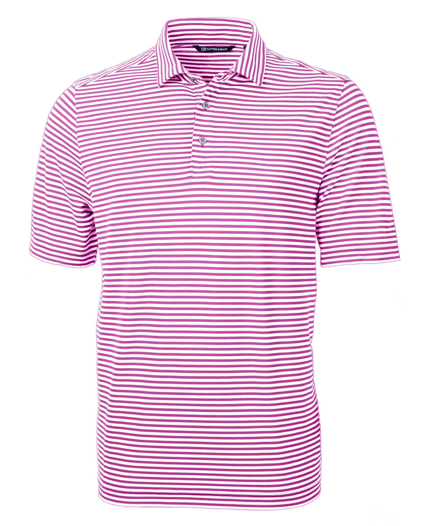 Cutter & Buck Virtue Eco Pique Stripe Recycled Men's Polo