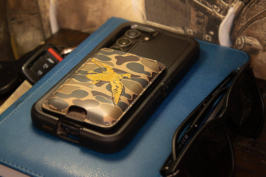 Mallard Magnetic Phone Card Holder