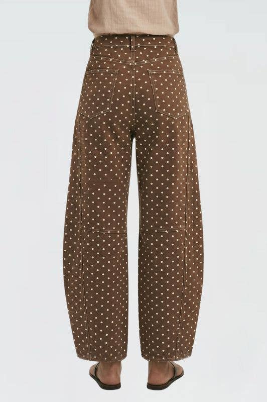CP12376 - BARREL-LEG PANTS