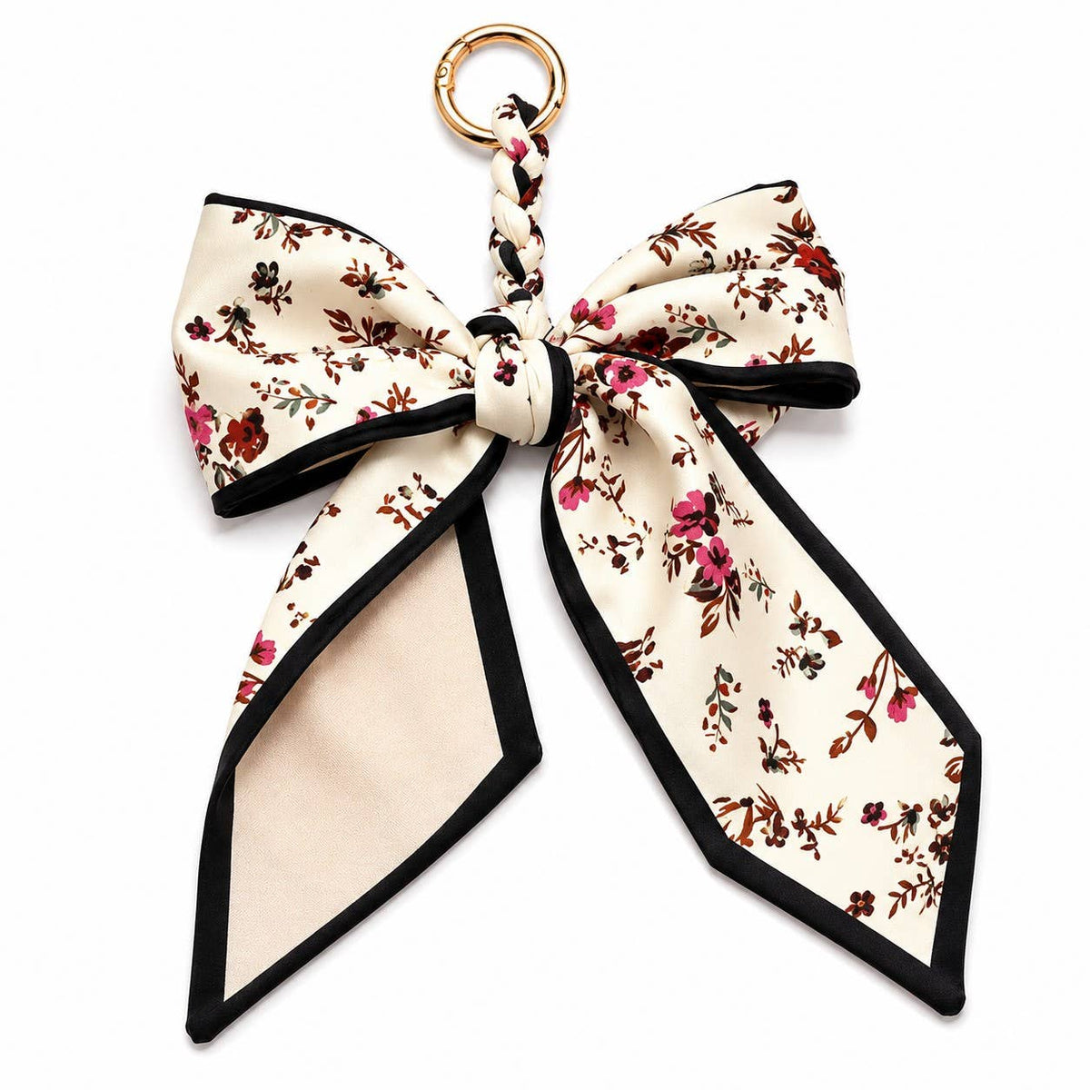 SCARF BOW BAG CHARM KEYCHAIN | 40KC170