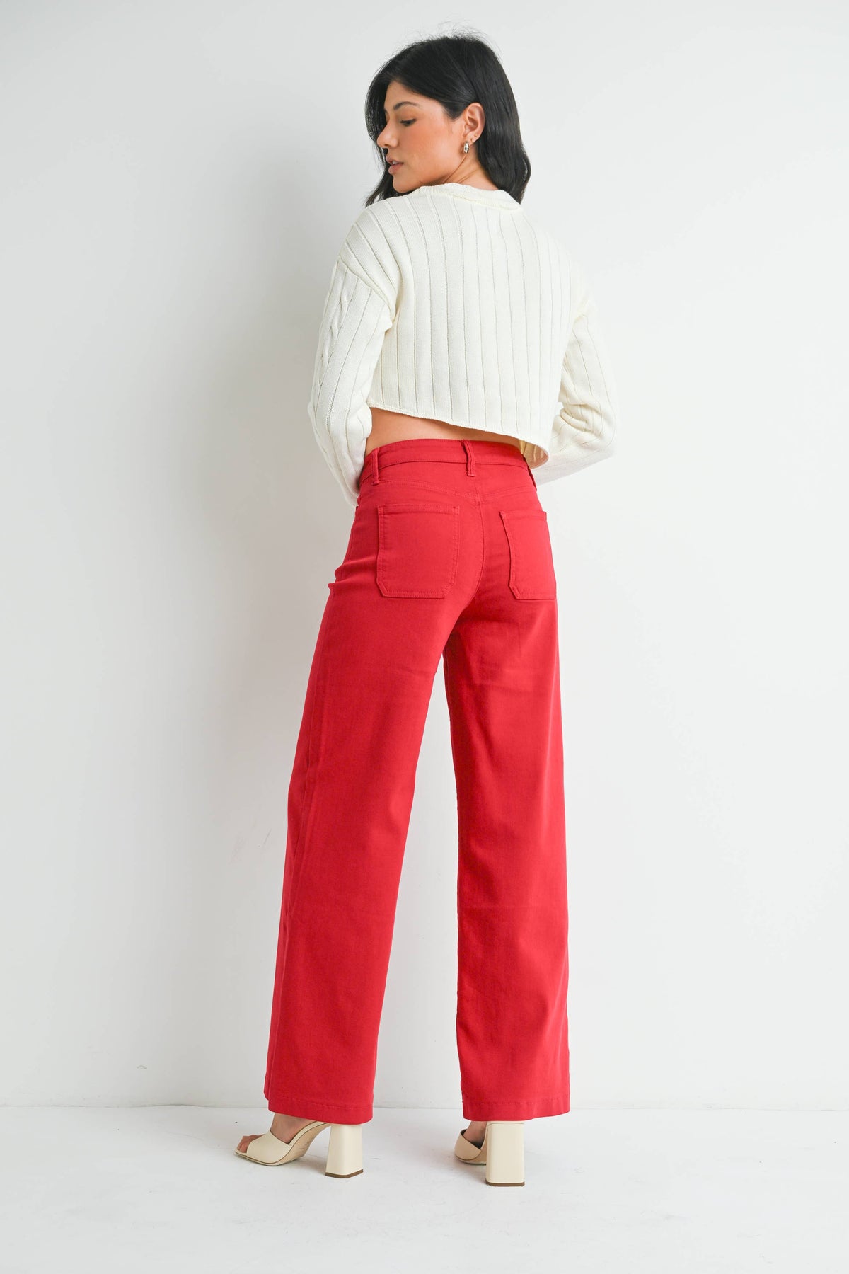 Rolling in Red Jeans