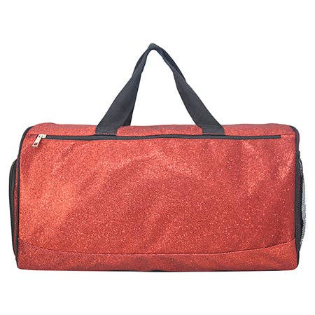 Red Glitter NGIL Gymnastics Dance and Cheer Duffle Bags
