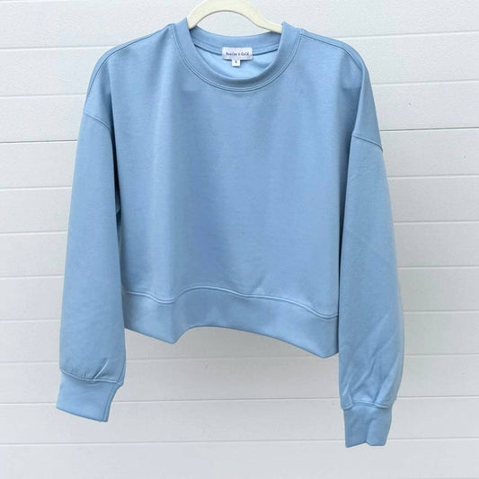 The Ava Airy Crewneck | BLANK