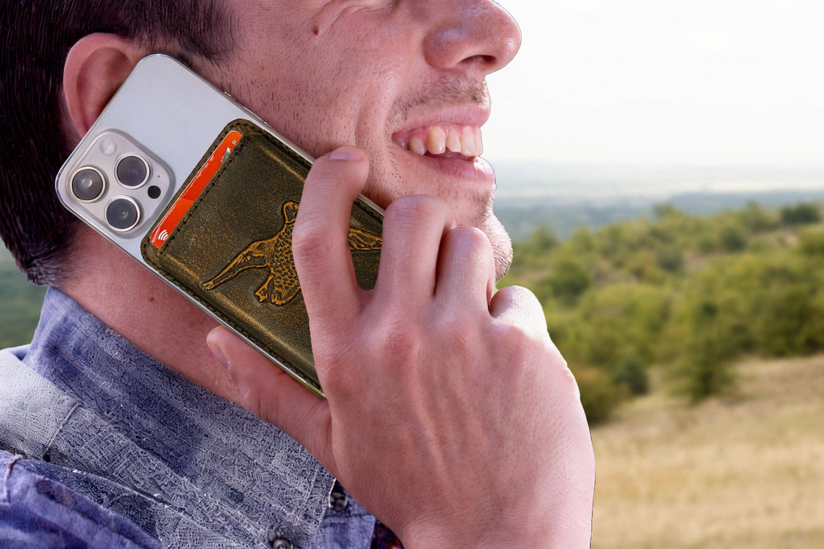 Mallard Magnetic Phone Card Holder