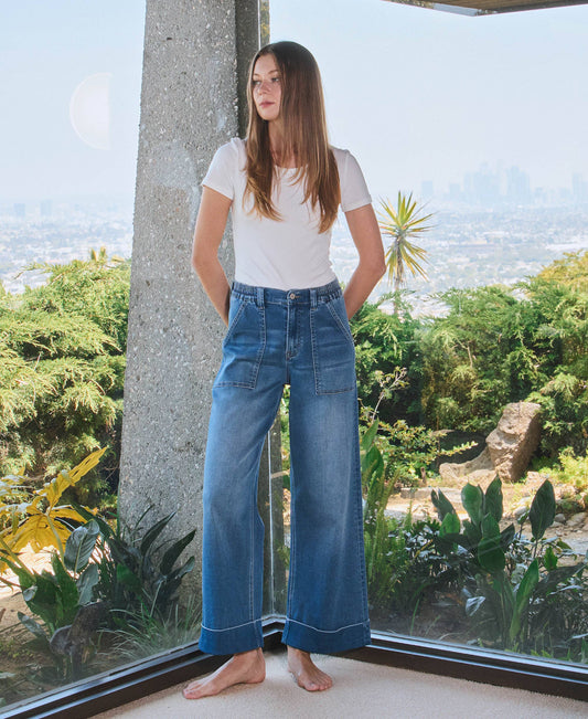 Vervet Wide Cuff Jeans