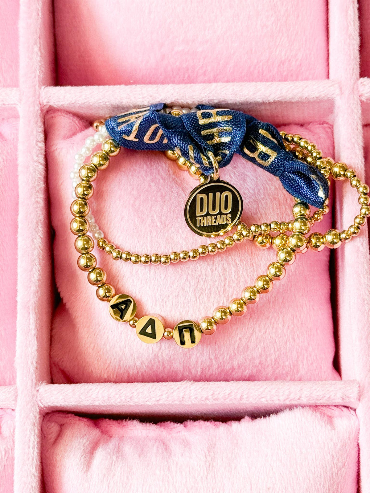 The Everyday Gold Bracelet Sorority Stack