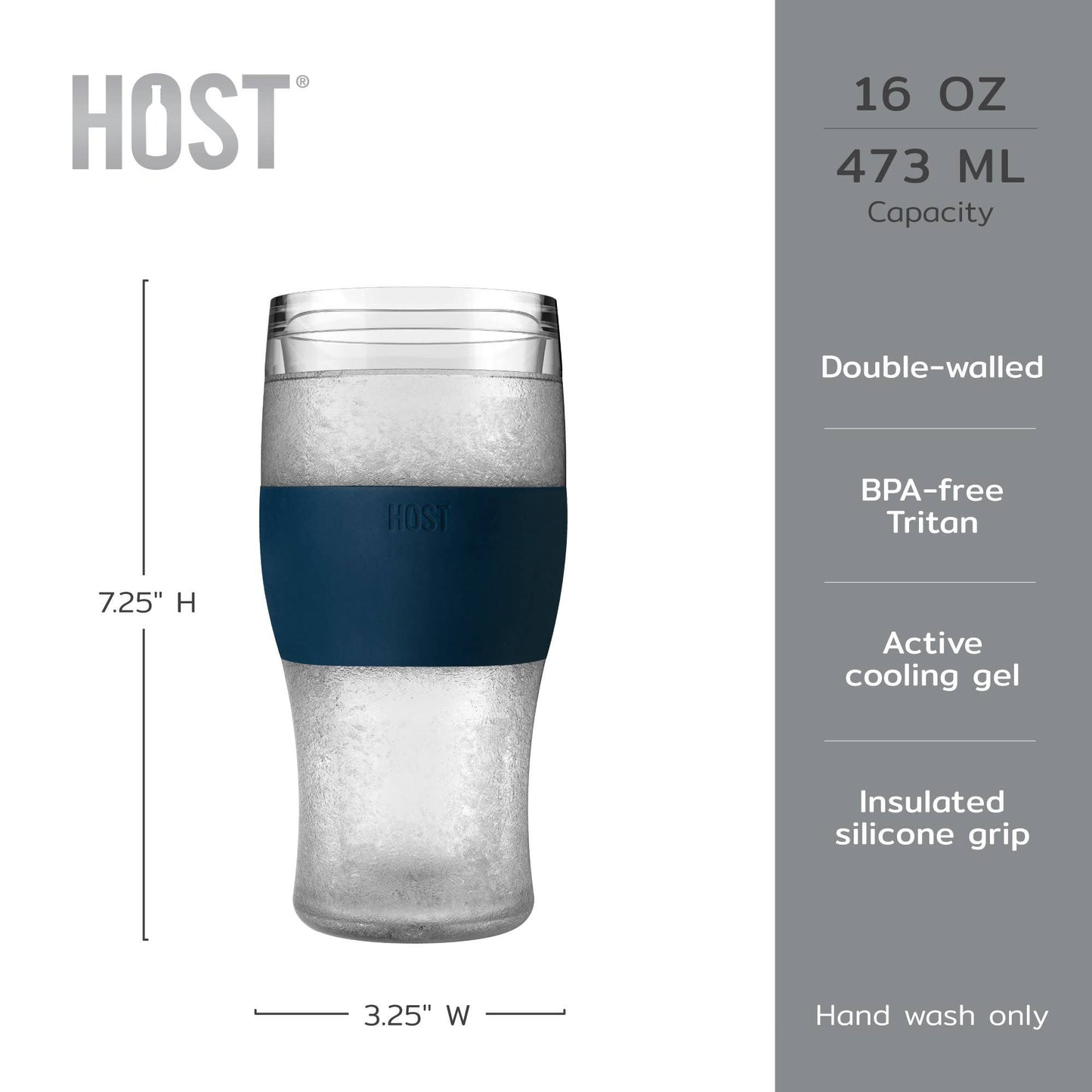 Beer FREEZE Cooling Cup in Collegiate Colors CDU 9ct