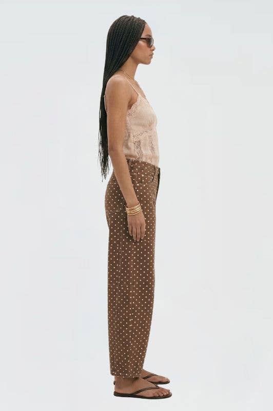 CP12376 - BARREL-LEG PANTS