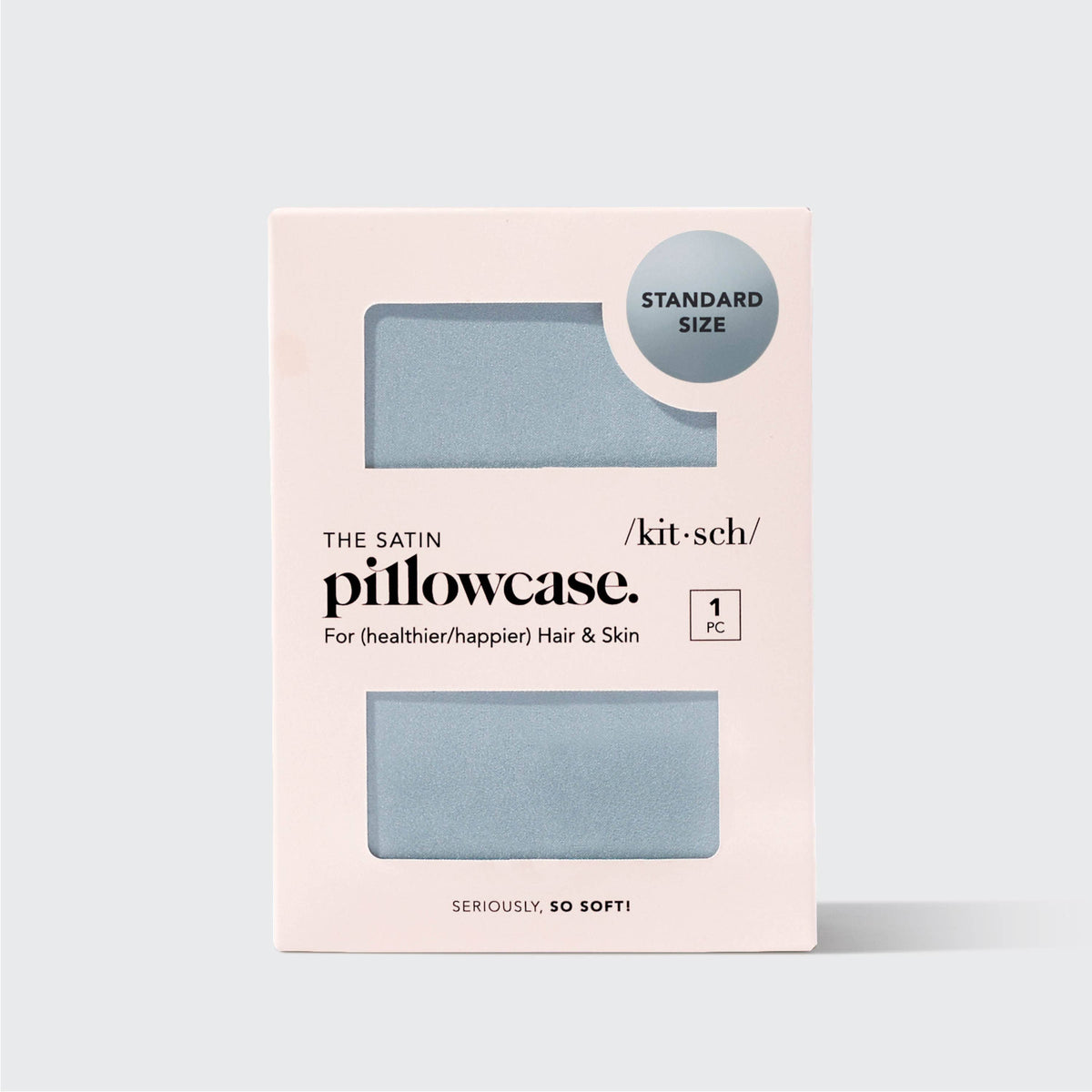 Satin Pillowcase Standard - Haze Blue