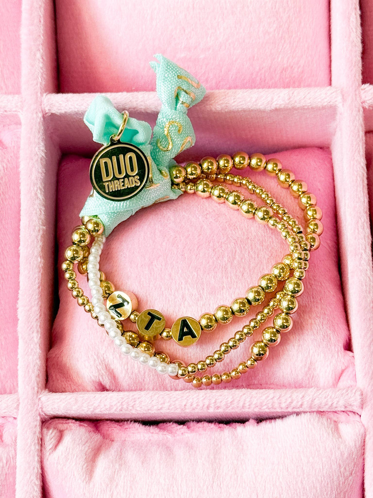 The Everyday Gold Bracelet Sorority Stack