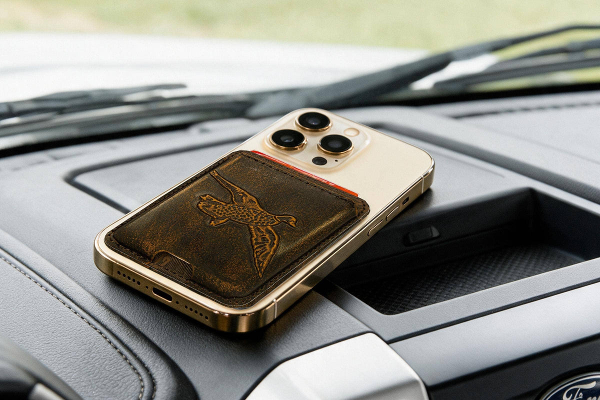 Mallard Magnetic Phone Card Holder