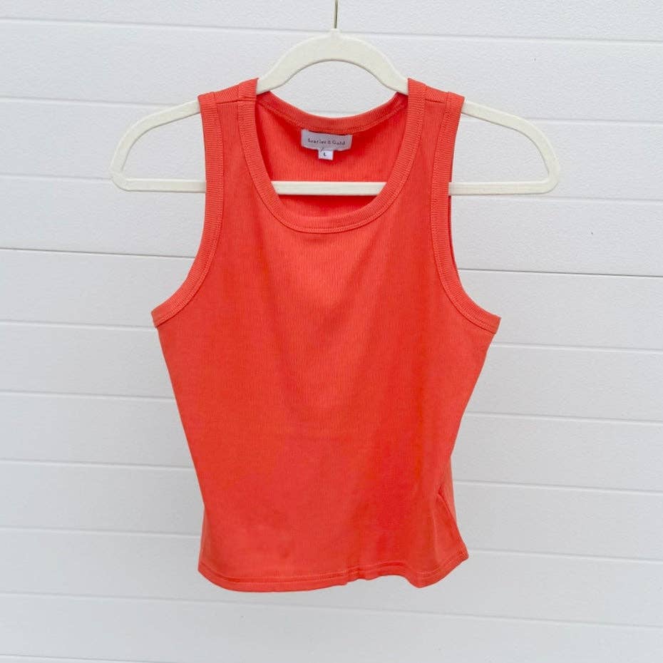 The Alli Ribbed Tank | BLANK