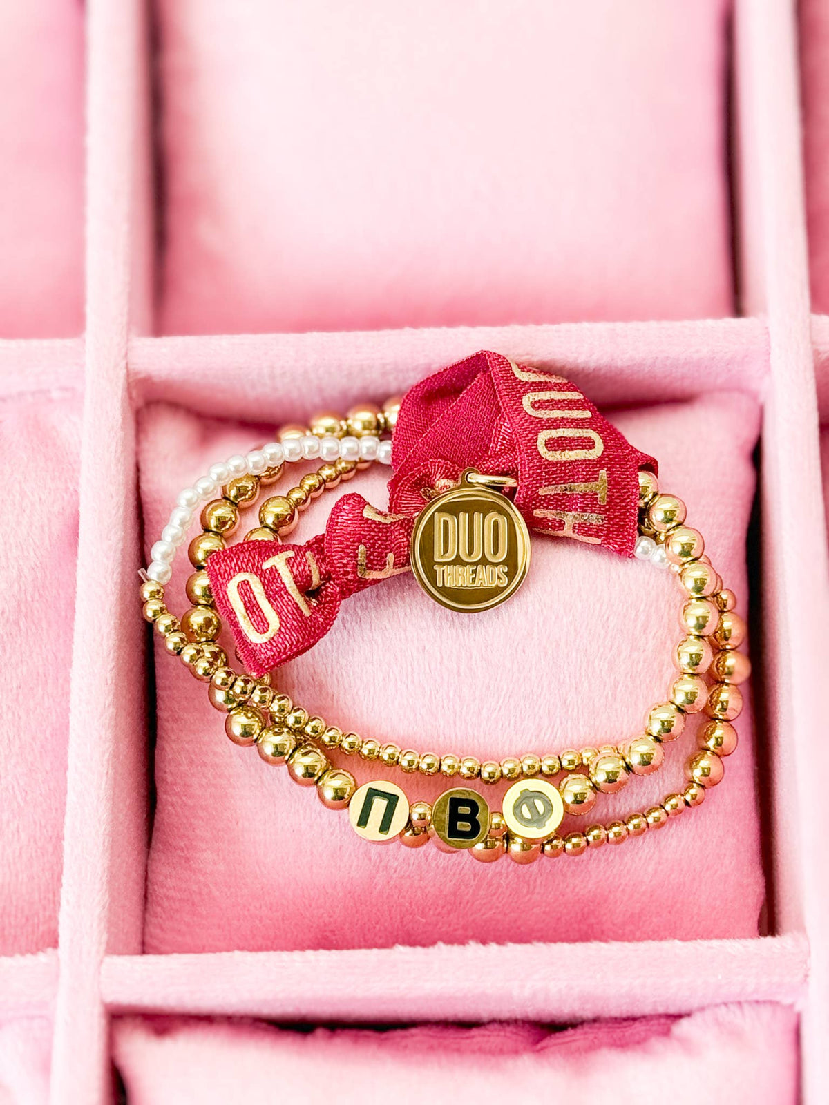 The Everyday Gold Bracelet Sorority Stack