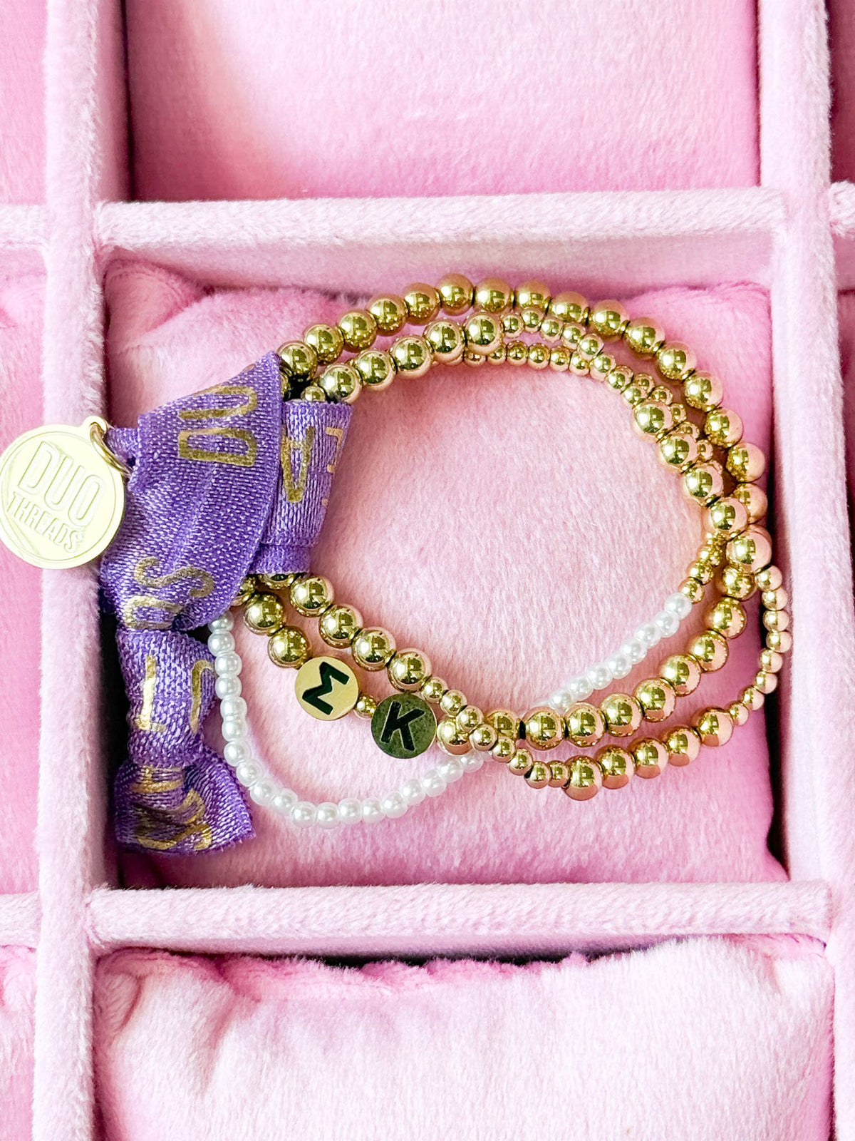 The Everyday Gold Bracelet Sorority Stack